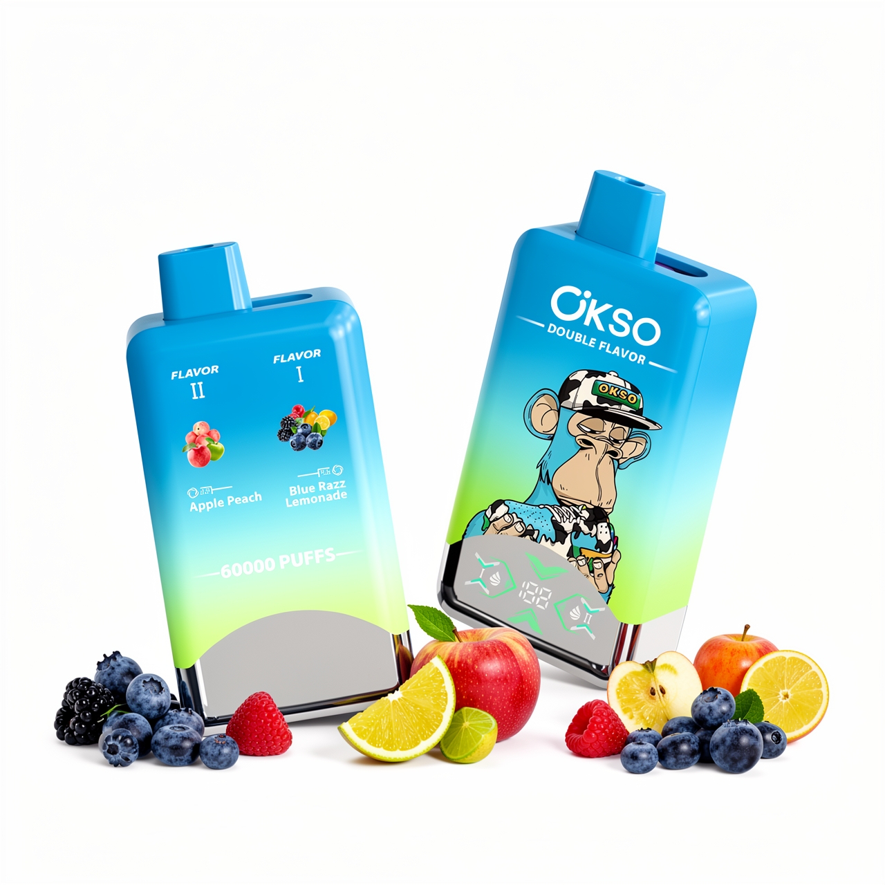 OKSO Double Flavor 60K 60000 Puffs Disposable Vape
